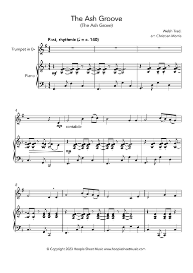 The Ash Groove (The Ash Grove) (arr. Christian Morris)