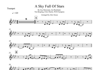 A Sky Full Of Stars (arr. Alex Souza)