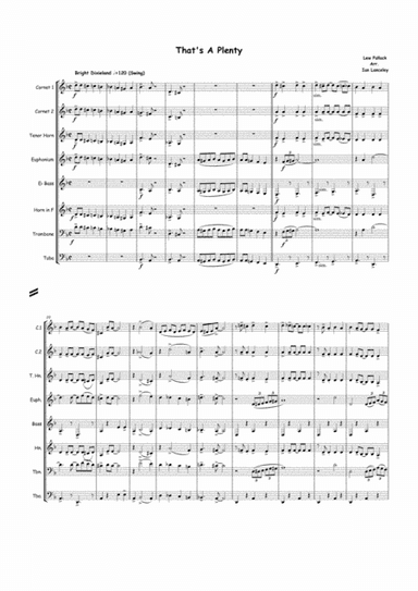That's a Plenty (arr. Ian Lanceley)