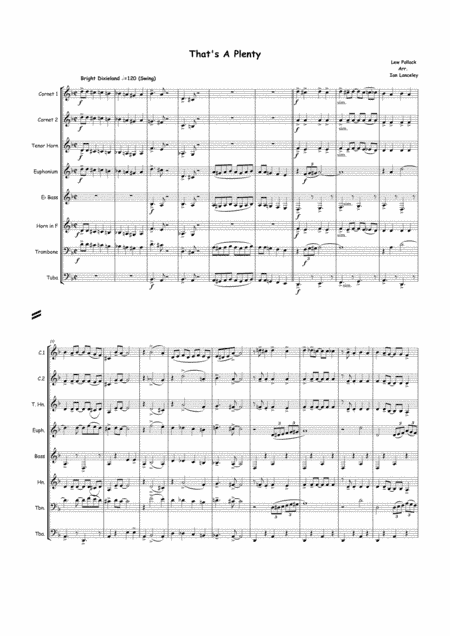 That's a Plenty (arr. Ian Lanceley)
