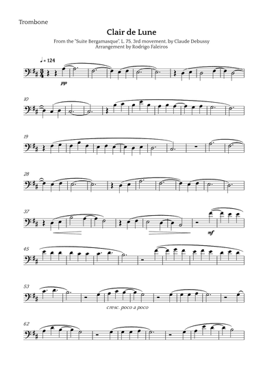 Clair de Lune (arr. Rodrigo Faleiros)