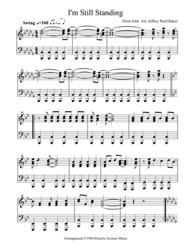 I'm Still Standing (arr. Jeffrey Reid Baker)