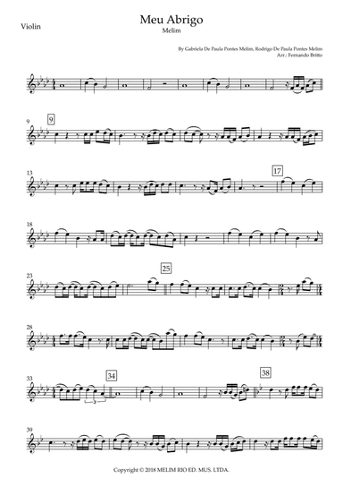 Meu Abrigo (arr. Fernando Britto)