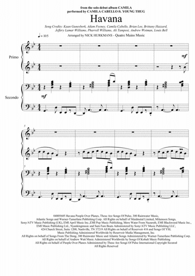 Havana (arr. Nick Hurkmans)