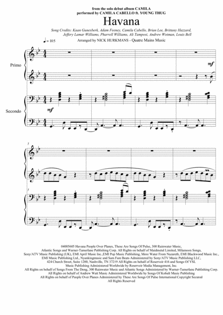 Havana (arr. Nick Hurkmans)