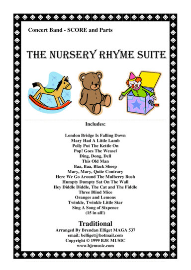 The Nursery Rhyme Suite - Concert Band Score and Parts (arr. Brendan Elliget)