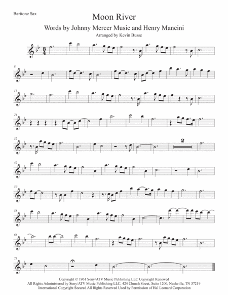 Moon River (arr. Kevin Busse)