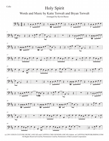 Holy Spirit (arr. Kevin Busse)