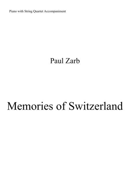 Memories of Switzerland