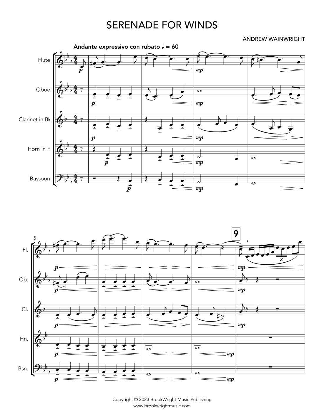 Serenade for Winds