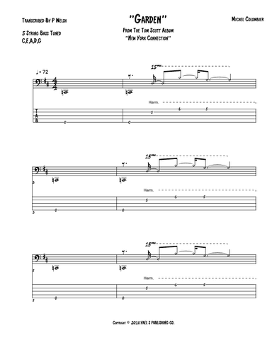 Garden (arr. Accubass)