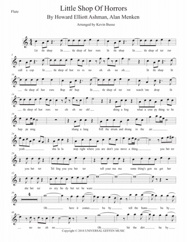 Little Shop Of Horrors (arr. Kevin Busse)