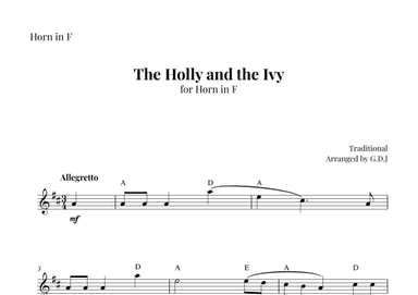 The Holly and the Ivy (arr. GDJ)
