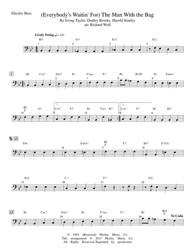 (everybody's Waitin' For) The Man With The Bag (arr. Richard Wolf)
