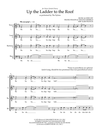 Up The Ladder To The Roof (arr. Kari Francis)
