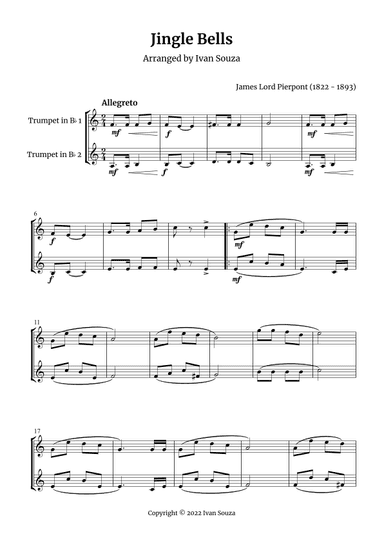 Jingle Bells (arr. Ivan Souza)