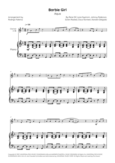 Barbie Girl (arr. Rodrigo Faleiros)
