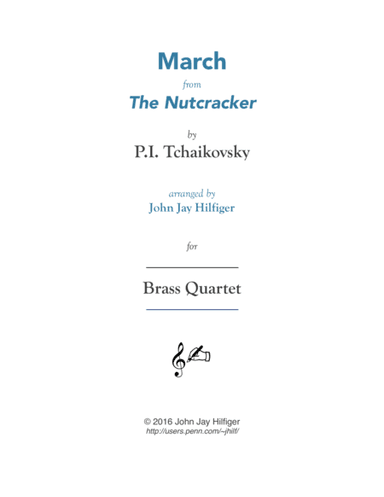 March from "The Nutcracker" (arr. John Jay Hilfiger)