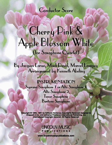 Cherry Pink And Apple Blossom White (arr. Kenneth Abeling)