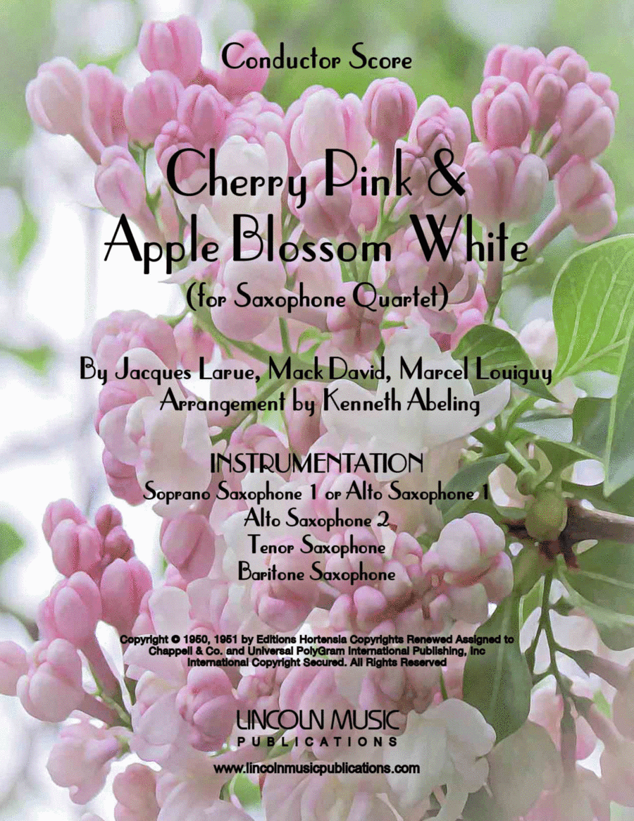 Cherry Pink And Apple Blossom White (arr. Kenneth Abeling)