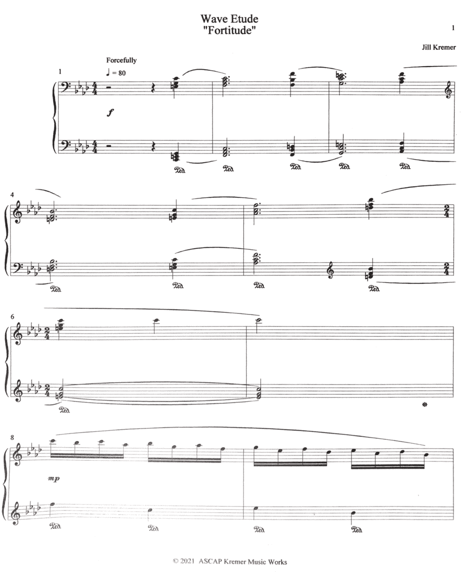 Wave Etude "Fortitude"