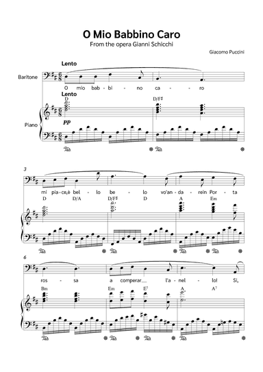 O Mio Babbino Caro (arr. Jackson Spindler)