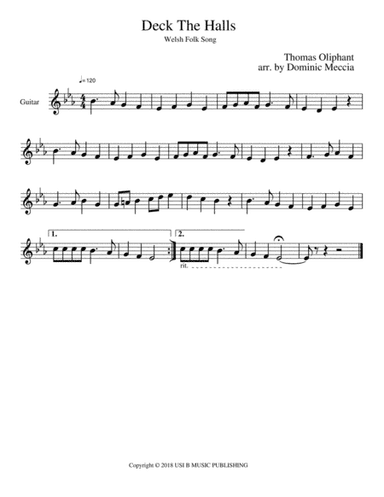 Deck The Halls (arr. Dominic Meccia)