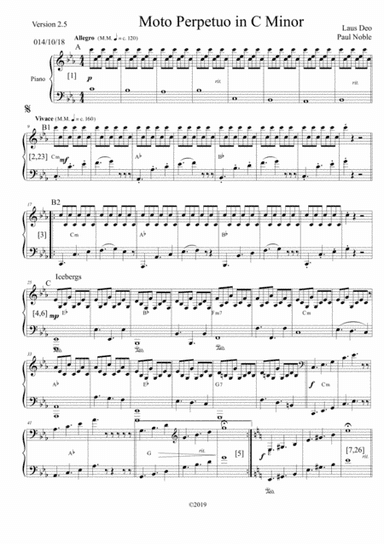 Moto Perpetuo in C Minor