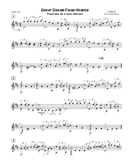 Great Dream From Heaven (aka There Will Be A Happy Metting) (arr. Richard Stratton)
