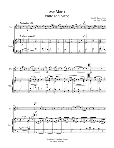 Ave Maria (arr. Jane Frasier)