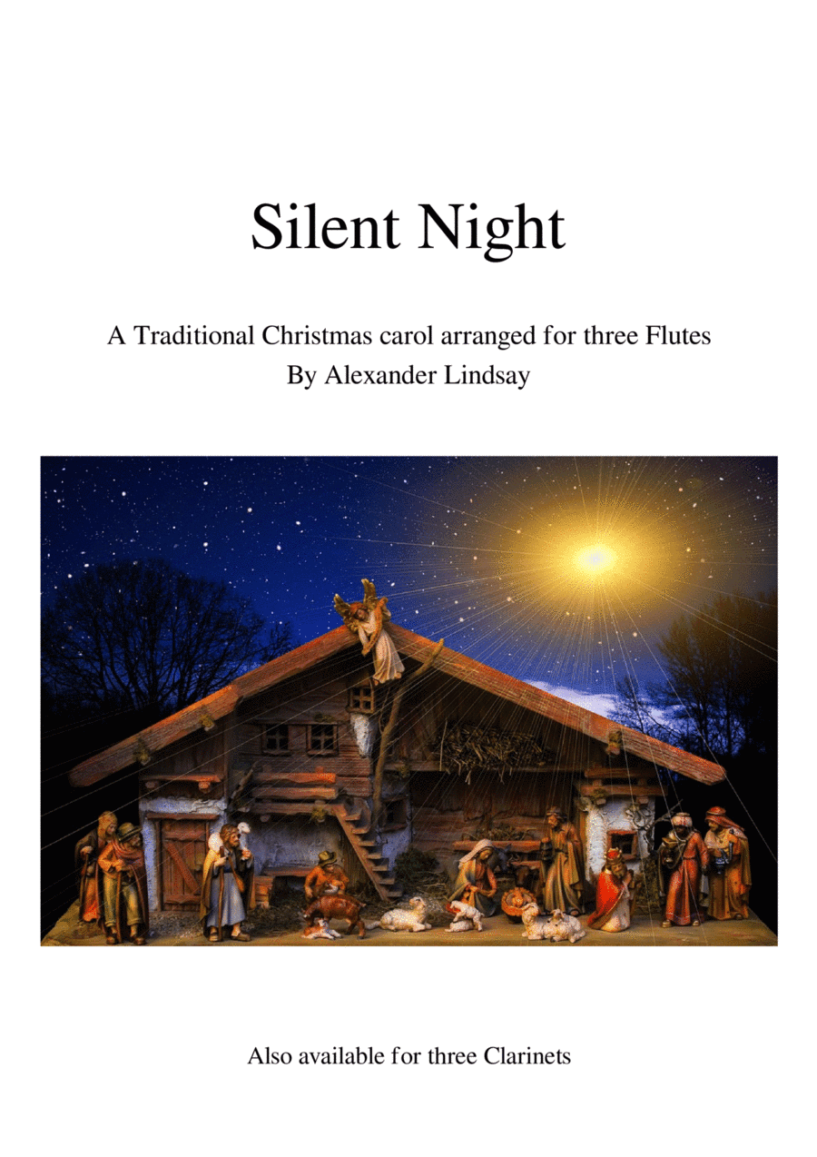 Silent Night (for Three Flutes) (arr. Alexander Lindsay)