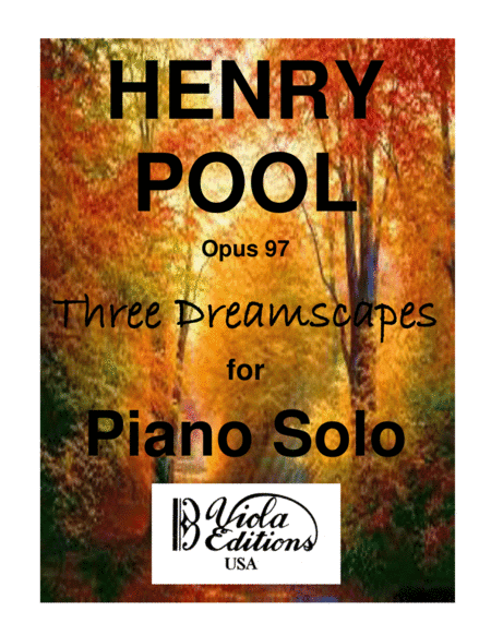 Three Dreamscapes for Piano Solo