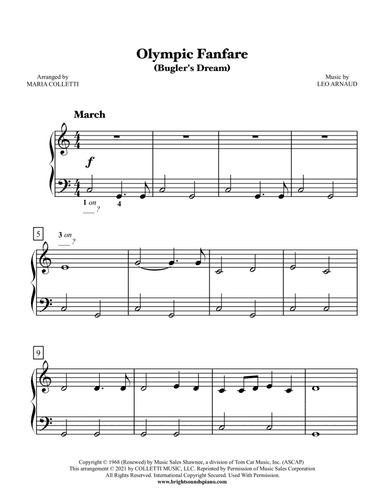 Bugler's Dream (olympic Fanfare) (arr. Maria Colletti)