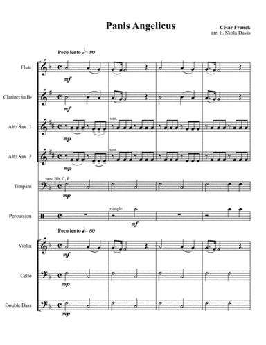 Panis Angelicus (arr. Elizabeth Skola Davis)