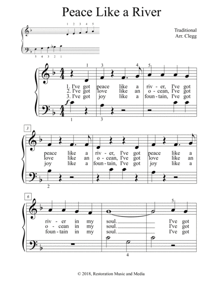Peace Like a River (arr. Colleen D. Clegg)