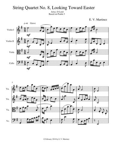 String Quartet No. 8 Like a Tree by Streams of Water