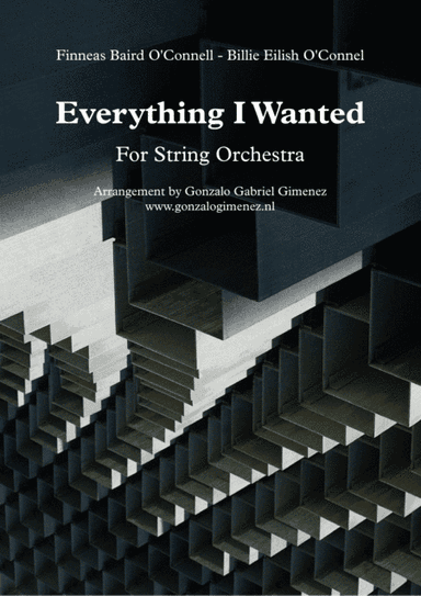 Everything I Wanted (arr. Gonzalo Gimenez)