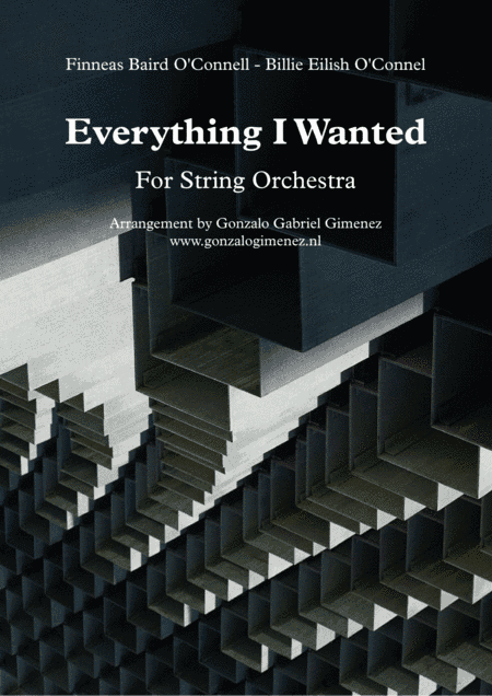 Everything I Wanted (arr. Gonzalo Gimenez)