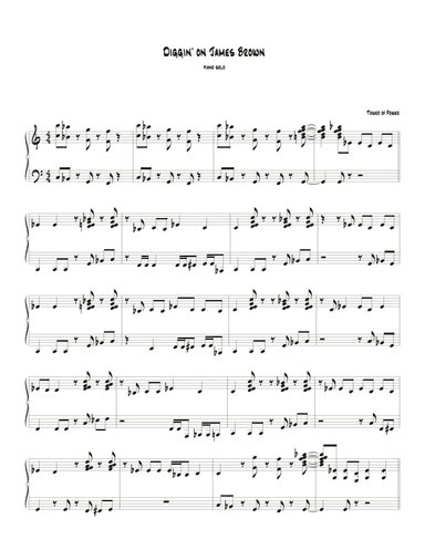 Diggin' On James Brown (arr. Biegler)