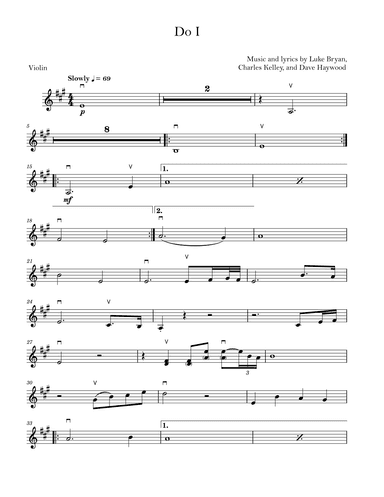 Do I (arr. David Lartey)