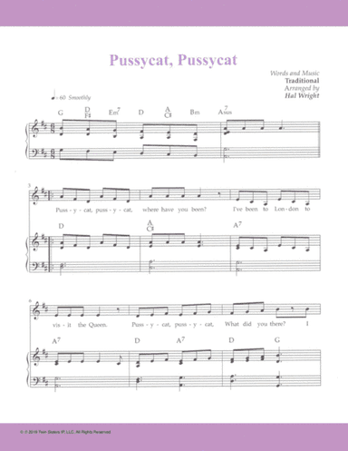 Pussycat Pussycat (arr. Hal Wright)