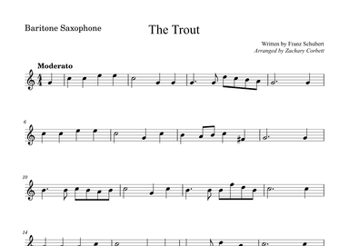The Trout (arr. Zachary Corbett)