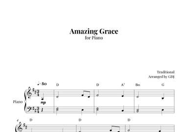 Amazing Grace (arr. GDJ)