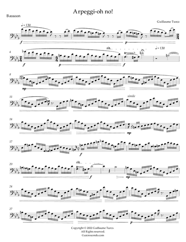 Arpeggi-oh no! (bassoon)