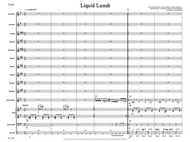 Liquid Lunch (arr. Joseph Hasper)