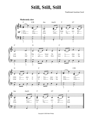 Still, Still, Still (arr. Mark Phillips)