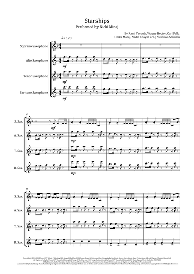 Starships (arr. J Swinhoe-Standen)