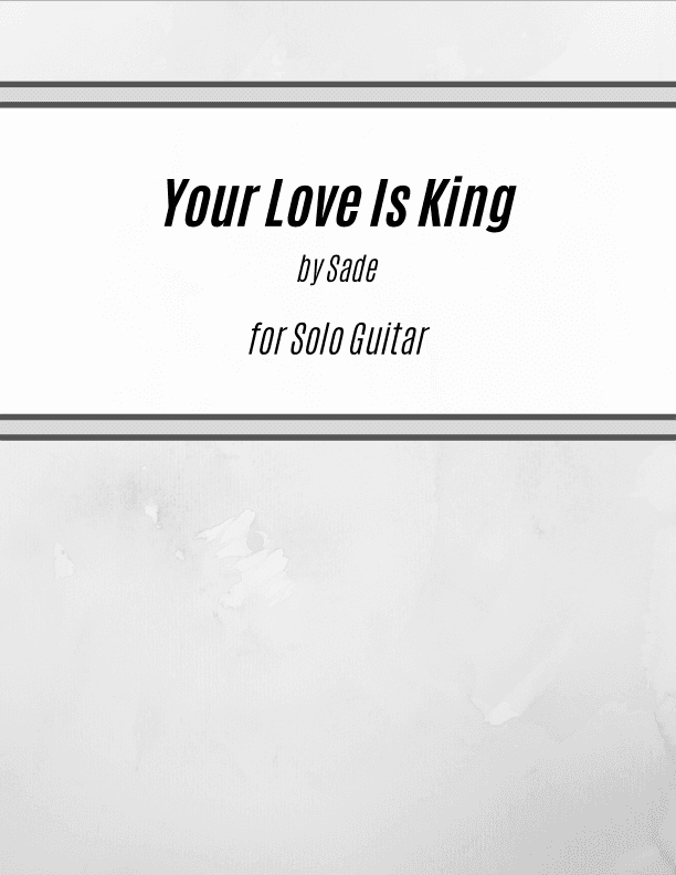 Your Love Is King (arr. Kenneth Pasciak)