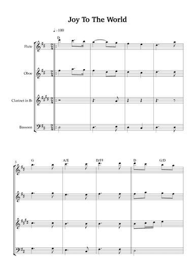 Joy To The World (arr. Karen Gueiros)