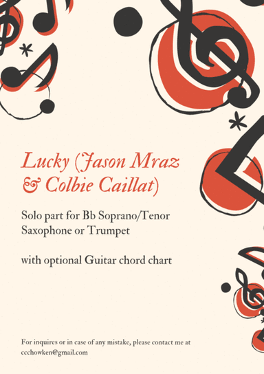 Lucky (arr. Ken Chow)